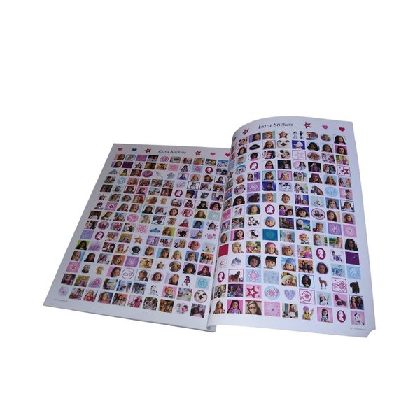 VTG American Girl Puzzle Paper Puzzle Piece DK Ultimate Sticker Collection Lot - Picture 7 of 16